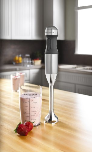 KitchenAid KHB1231CU 2-Speed, Hand Blender, Contour Silver