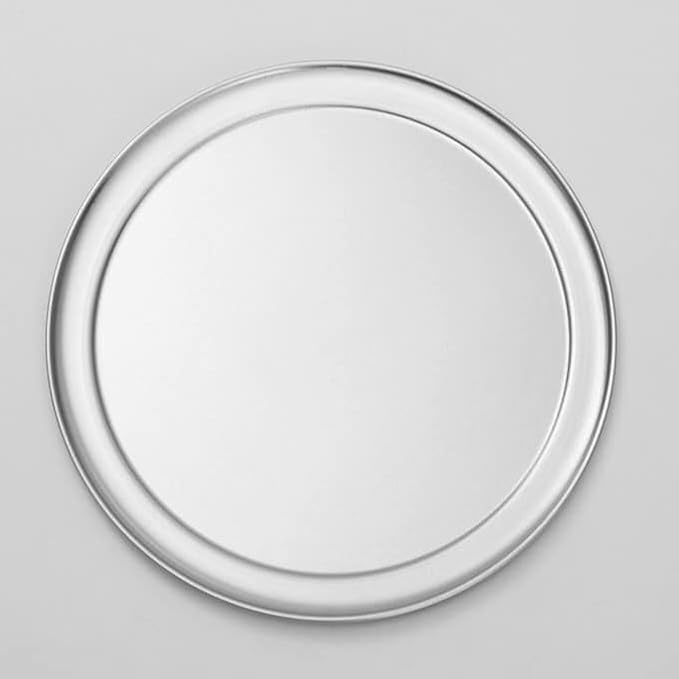 American METALCRAFT, Inc. TP8 Wide Rim Pizza Pan, Aluminum, 8-Inches,Silver