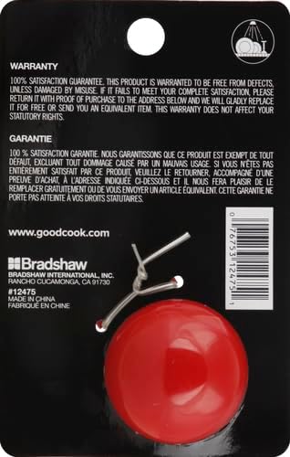 Goodcook Extendable Coffee Scoop, 2 Tablespoon, Small, Red (Pack of 4)