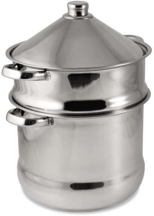 Baumalu - 340971 - Stainless Steel Tajine Couscouspot 14 L