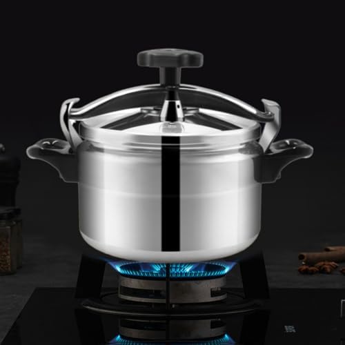Zerodis Pressure Cooker, Explosion Proof Stovetop Pressure Cooker with Double Bottom Canning Pot for Gas Stove Cooker (5L)