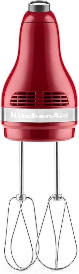 KitchenAid 5 Ultra Power Speed Hand Mixer - KHM512,Empire Red,(Pack of 2)