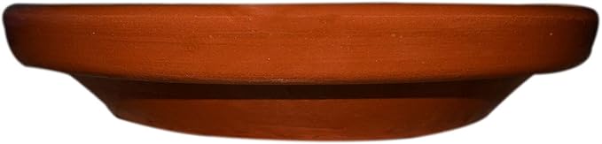 Treasures Of Morocco Moroccan Cooking Tagine 12 inches Brown Clay Round Handmade Safe Traditional