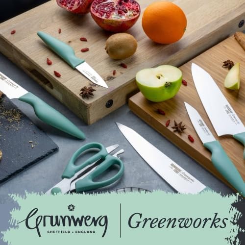 RF Greenworks Nakiri Knife 16cm Green