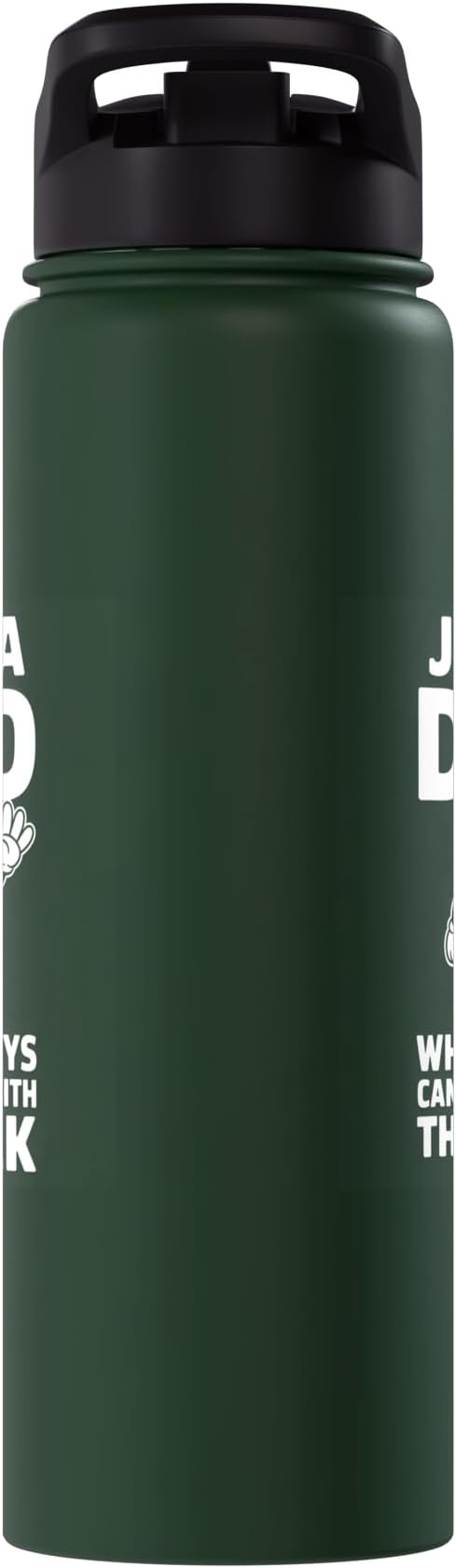 Just A Dad Who Always Came Back With The Milk Stainless Steel Insulated Water Bottle