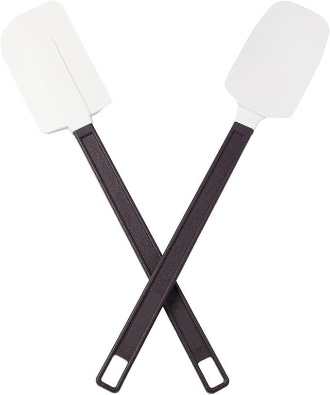 Avant Grub's High-Temp, 14 Silicone Spatula & Scraper Set! Extra Long for Reaching Deep Bowls. High Strength, Restaurant-Grade Materials Wont Break Under Heavy Use.
