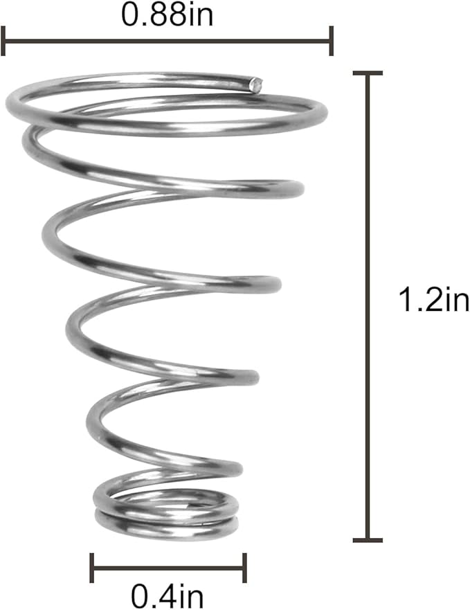 Percolators Pump Tube Spring Fits For Farberware Yosemite Stove Top Coffee Percolators - 2 Pcs
