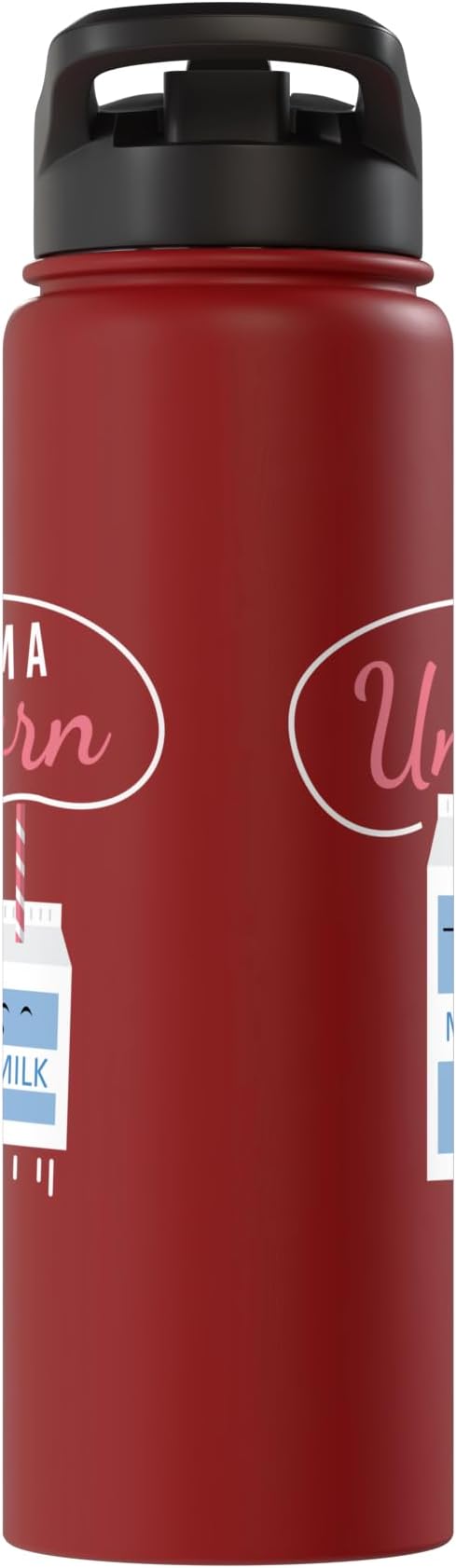 I Am A Unicorn I Milk Funny Funny Milk Carton Fun Unicorn Stainless Steel Insulated Water Bottle