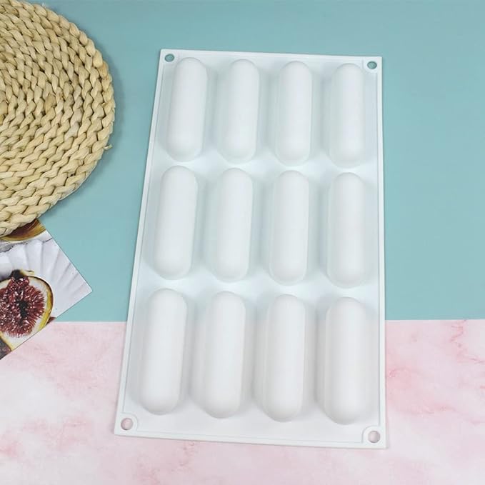 Round Food Grade Silicone Mold Hand-made Soap Silicone Mold High Temperature Resistant Easy Release soap Making Supplies (Round B_7.32 X7.32 X1.08inch)