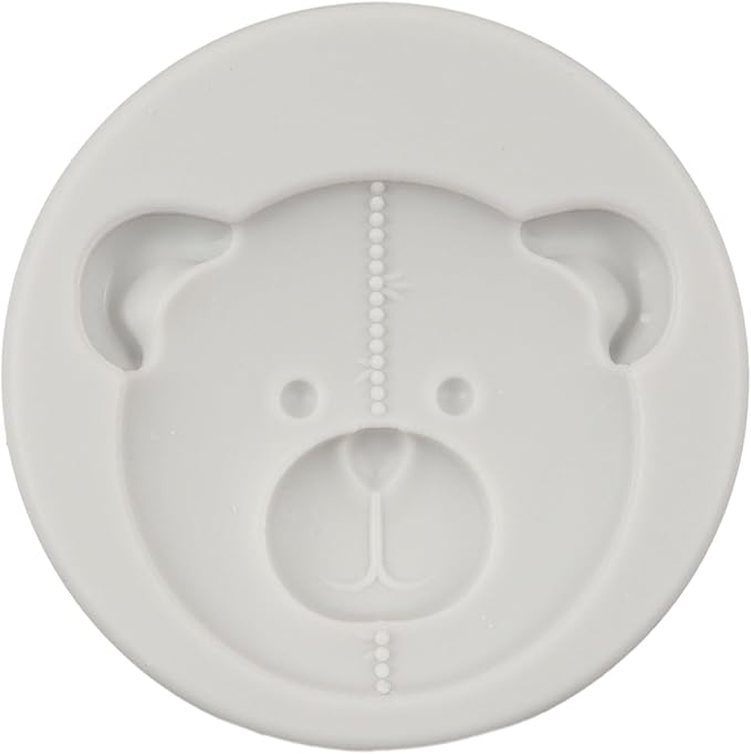 Bear Silicone Mold Valentine’s Day Fondant Molds Bear Chocolate Fondant Mold For Cake Decoration Cupcake Topper Candy Polymer Clay Chocolate Gum Paste Set of 5