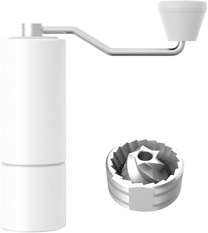 TIMEMORE chestnut C hand coffee grinder household coffee grinder with double bearing positioning (white)