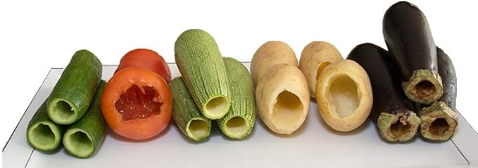 The Original Wireless Electric Vegetable Corer - Professional Core Remover Tool for Zucchini, Squash, Tomato, Eggplant, Potato, Veggie Drill - Instacorer