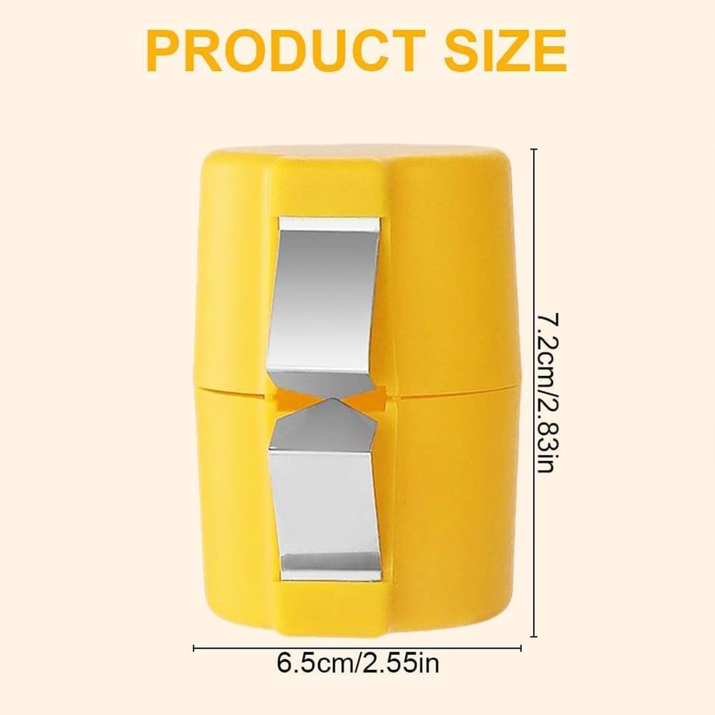 Egg Shell Opener – Stainless Steel Egg Cracker Tool for Raw, Soft & Hard-Boiled Eggs, Handheld Eggshell Cutter & Separator Kitchen Gadget, No Mess Egg Topper for Baking & Cooking