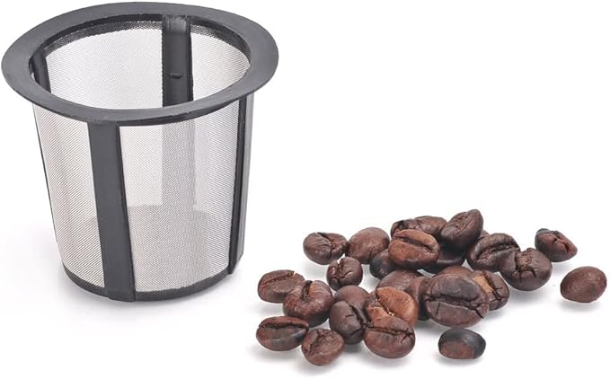 WOTOW Reusable Coffee Filter Set for K Cups Replacement Filter for Keurig My style Filter Housing Fits B30 B40 B50 B60 B70 Series(1 house + 3 filter)
