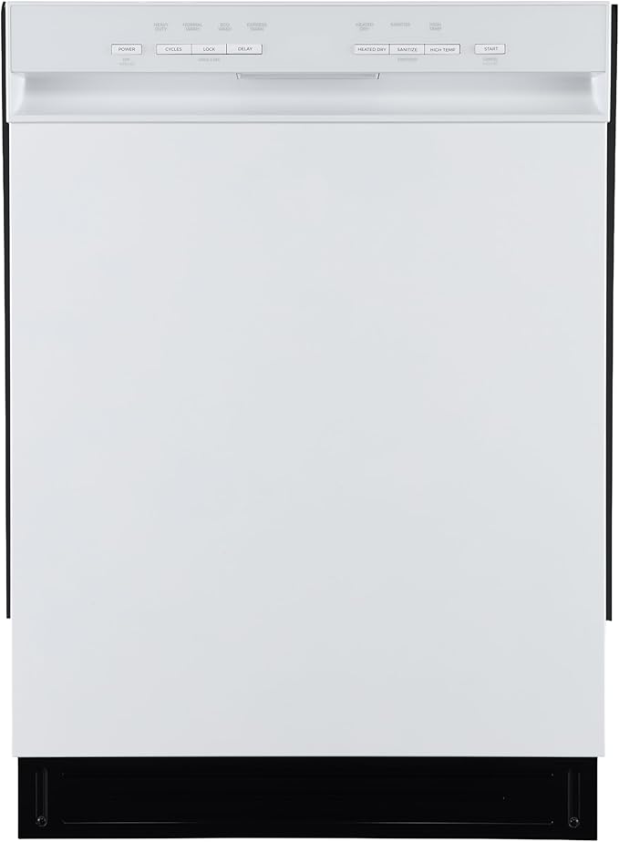 Kenmore 24" Premium Hybrid Tub Dishwasher - UltraWash, MoreSpace Adjustable Rack, High Temp & SmartWash - 12 Place Settings - 54 DBA - ENERGY STAR Certified - White