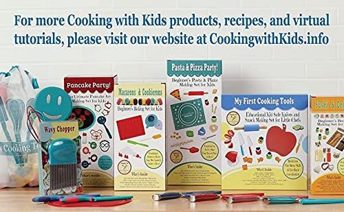 Pancake Pals for Kids - Set of 6 Pancake Art Templates Children + Bonus Interactive Cookbook w/QR Codes to Access Free Virtual Follow-Along Cooking Classes - Boys Girls Teens Tweens, Baking