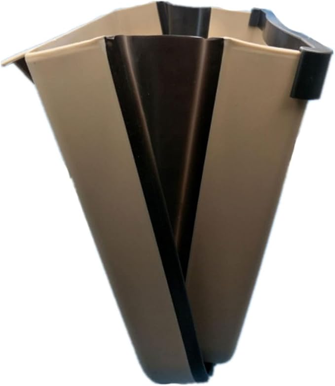Hanging Trash Can, Kitchen Garbage Bin Waste Bins, Folding Trash Can for Kitchen and Car Wall Mounted Waste Bin Kitchen Cabinet Door Hanging Trash Bin