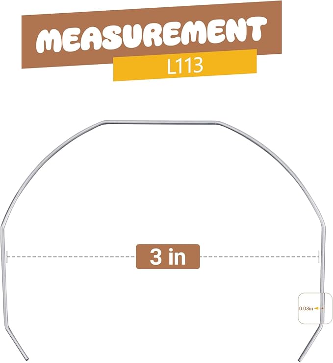 Compatible with La Marzocco Portafilter Spring L113 Replacement Spring Clip Wire for Portafilter Basket, Securing Insert Basket in Espresso Machine Handles Coffee Accessories【3-Pack】