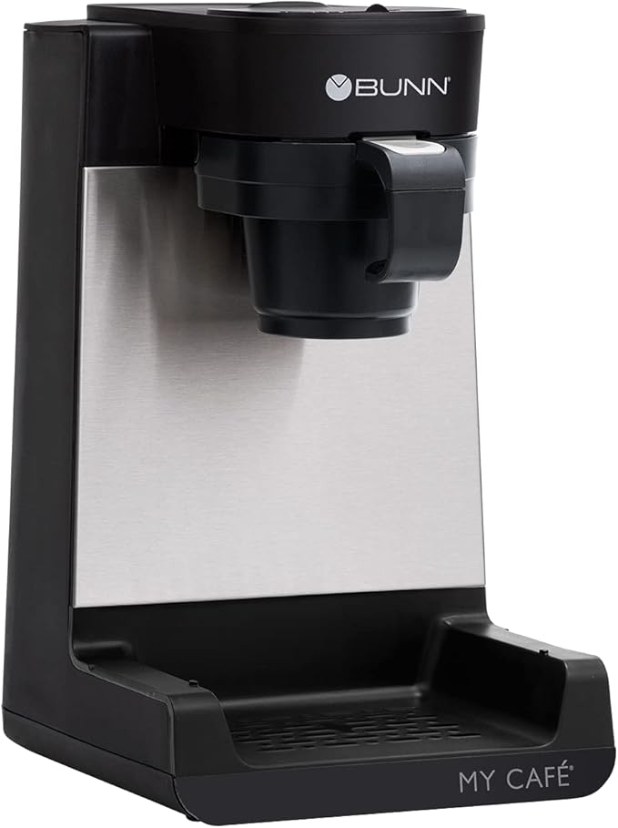 BUNN MCU My Cafe Single Cup Multi Use Coffee Brewer (Black/SST)