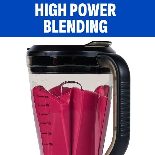 PowerXL SensiMax Blending Kitchen System – 1500W, Smart Sensing Technology, Hands-Free Blending, 3 Functions, 10 Speed Control, 72OZ Jar, 6-Tip Turbo Blade, 13 Food Processor Accessories, Storage Case
