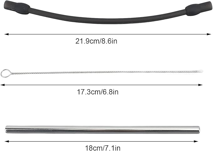 Coffee Machine Replacement Tube, Coffee Machine Replacement Tube Stainless Steel Silicon Milk Hose Coffee Maker Accessories Pipe Coffee Machine Water Hose Cleaning Brush Coffee