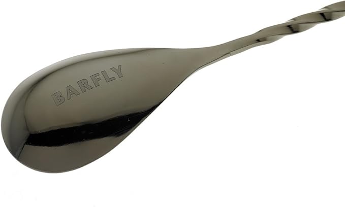 Barfly Bar Spoon, Fork End 19 5/8" (50.0 Cm), Gun Metal Black