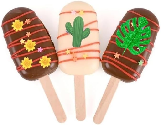 Cactus Silicone Molds Cacti Hawaiian Fondant Mold for Making Sugar Chocolate Candy Gum Paste Cupcake Cake Decoration Supplies