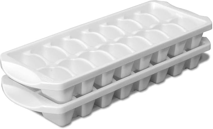 Sterilite 72408012, Stacking Ice Cube Tray, White - 1 Pack (FBA_72408012)
