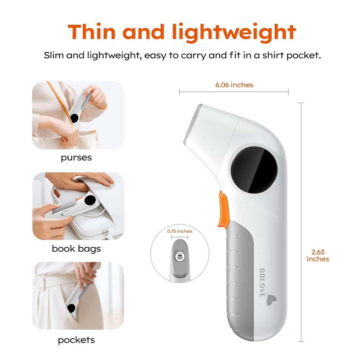 Baby Thermometer for Infants, No-Touch Forehead and Ear Thermometer with Fever Alarm, Fast Accuracy Digital Thermometer for Adults and Kids, 3 Age Modes, Object Modes