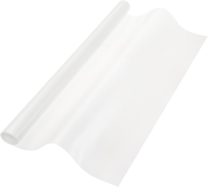 uxcell 15.7IN x 5.9FT Silicone Baking Mat Rolls, Heat Resistant Baking Mats, Non-Stick Pastry Mats, Non-Slip Countertop Mats, Refrigerator Liners White