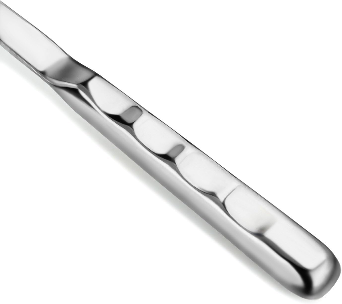 New Star Foodservice Hollow Handle Notched Serving Spoon (Silver, 1-oz Gravy Soup Ladle (12.5-Inch))