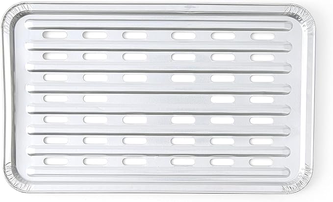 Kingsford Heavy Duty Aluminum Grilling Foil Liners, Disposable Grill Grate Covers for Grilling, Cooking, and Steaming, Helps Keep Grill Grates Clean, 14.75 x 9 in, 4 Count - 12 Pack