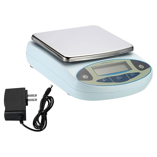PATIKIL Lab Scale 3000gx0.01g, High Precision Electronic Analytical Balance Sensitive, Digital Precision Scale for Jewelry Laboratory Science