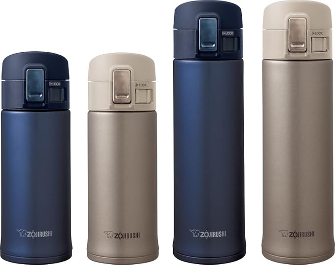 Zojirushi Stainless Steel Mug, 12-Ounce, Smoky Blue