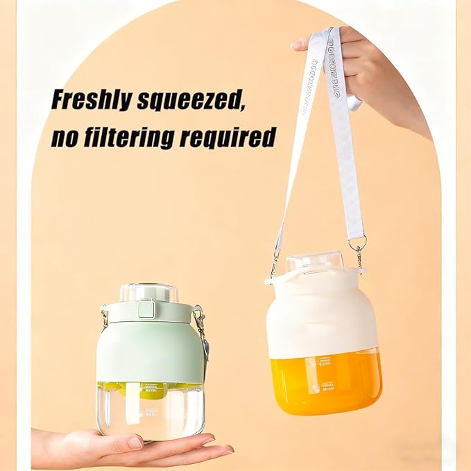 Blender Mini Japan, 28/37fl Oz Hand Blender, Leak Proof Design No Filter Required | Wireless | One Cup with Double Lid, USB-C Rechargeable, for Smoothies, Shakes (1pc B, 37fl Oz)