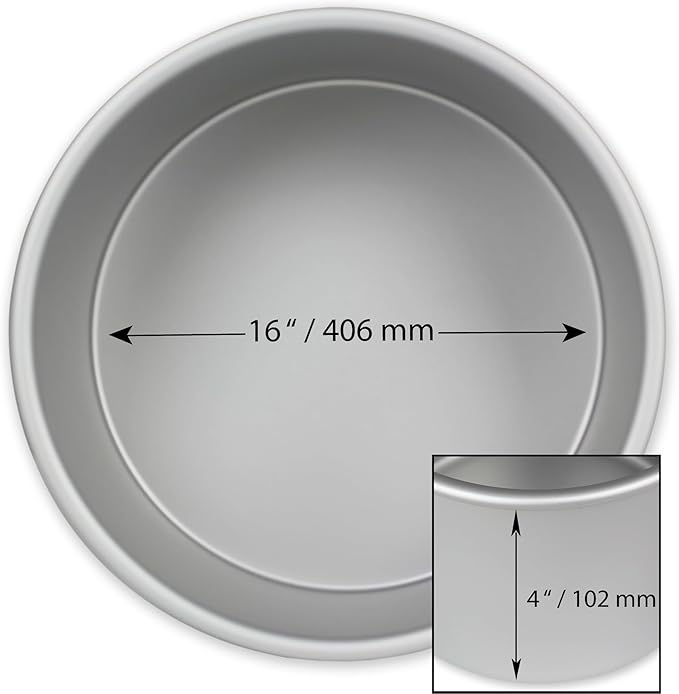 PME Round Cake Pan, 16-Inch