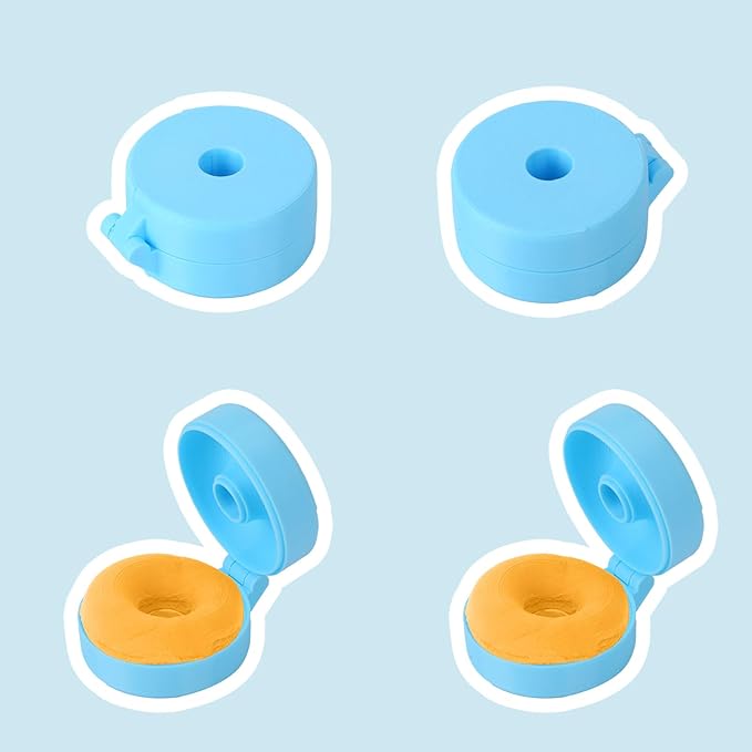 Blue Donut Mold, Fun Donut Pop Maker Circle Cake Pop Cutter Baking Tools Accessories for Donuts Cake Cookies DIY Desserts