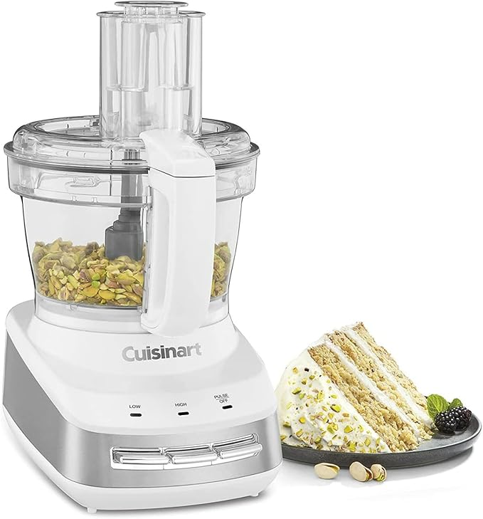 Cuisinart FP-110 Core Custom 10-Cup Multifunctional Food Processor, White and Stainless