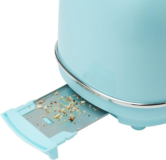 Haden Heritage 1.7 Liter Stainless Steel Electric Tea Kettle with Heritage 2 Slice Wide Slot Stainless Steel Bread Toaster, Turquoise