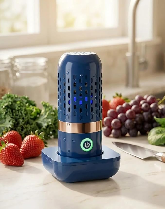 Produce Cleaner - Fruit Cleaner Cleaning Produce, Vegetables Meats in 10 Minutes, Portable, No Scrubbing for Home, Travel Outdoor Use