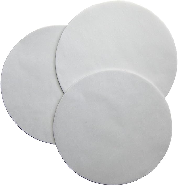 Regency Wraps Parchment Paper Circles For Round Cake Pans, Greaseproof Liners for Non-Stick Baking, 8" (Pack of 1000), White