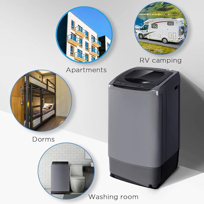 Comfee 0.9cu.ft Portable Washer & Zojirushi 5.5cup Neuro Fuzzy Rice Cooker Bundle