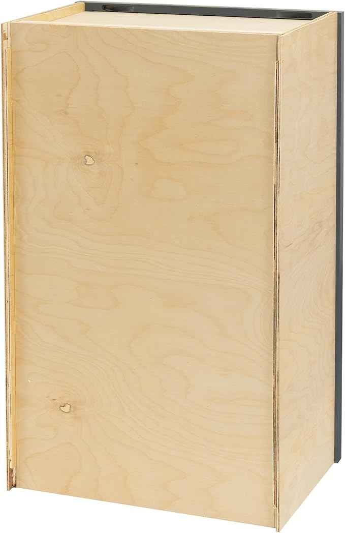 Quicklock RTA (Ready-to-Assemble) 42" Tall Wall Kitchen Cabinets - Shaker Style | 100% Hardwood | Made in America | Soft Close Hardware (Needlepoint Navy, 12''D x 21''W x 42''H)