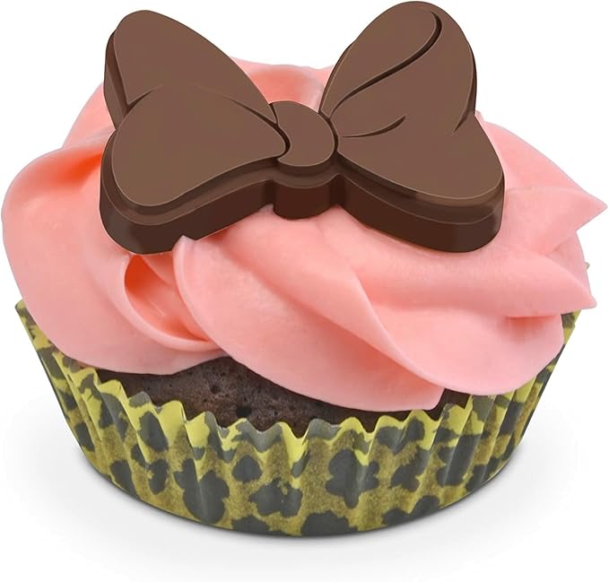 Disney Minnie Mouse Mini Cupcake Maker with Liners by Select Brands - Appliance for Convenient Baking - Small Kitchen Appliance with Nonstick Coating & Latching Handle - Cupcake Maker Kit with Manual