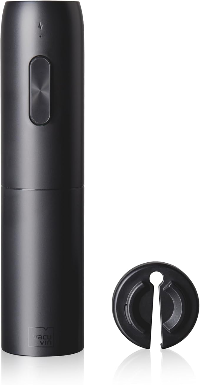Electric Wine Opener & Vacu Vin Wine Saver Pump Bundle – Fresh Wine Made Easy