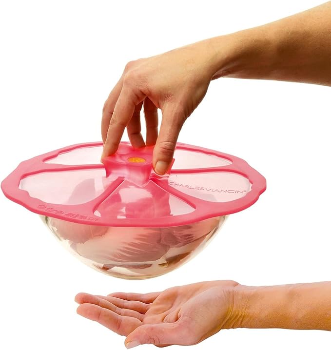 Charles Viancin Hibiscus Lid - Medium 9"