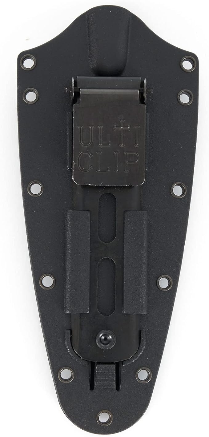 Cold Steel Drop Forged Battle Ring 2 3.5" 52100 High-Carbon Steel Fixed Blade EDC Tactical Hunting Utility Knife w/ 5.5" Ergonomic Handle, Internal Guard, Resistant Secure-Ex Sheath