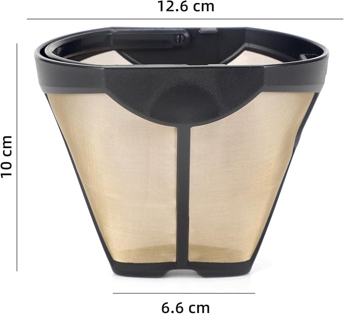 134KKW300 Coffee Permanent Filter for Ninja CFP Dual Brew Models, Reusable Coffee Filter Compatible with Ninja Coffee Maker CFP201 CFP250A CFP300 CFP301 CFP305 CFP451CO CFP451CCO CFP307 (1)