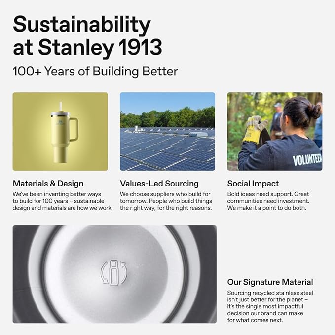 STANLEY Quencher H2.0 Tumbler with Handle and Straw 64 oz | Flowstate 3-Position Lid | Cup Holder Compatible for Travel | Insulated Stainless Steel Cup | BPA-Free | Blue Sky