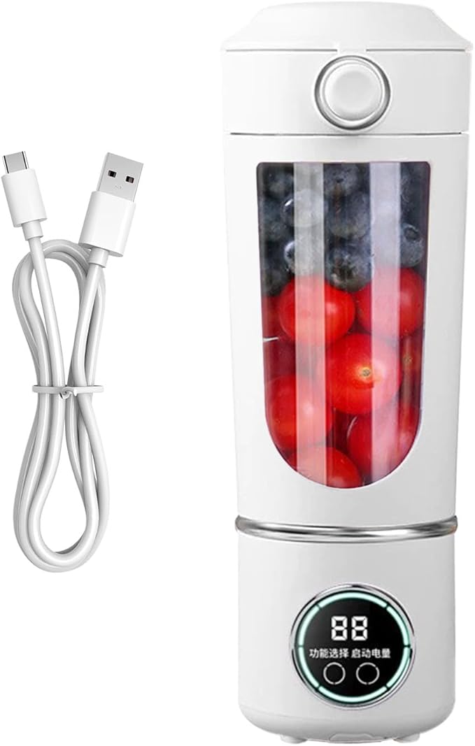 Electric Blender Cup,700ml Mini Kitchen Fruit Blender | Electric Vegetable Juicer,for Women Men Teens Adults Kitchen Gym Travel Dormitory Apartment Hotel School